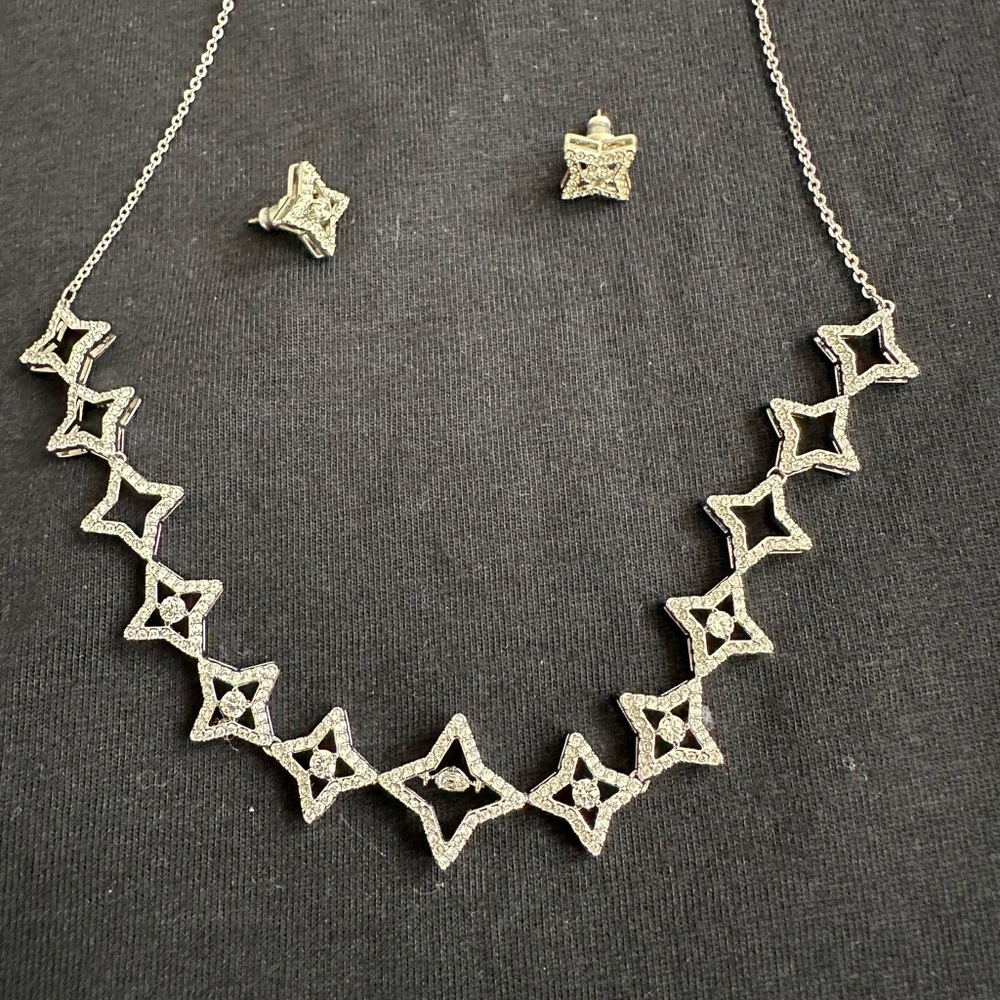 Swarovski Earring & Necklace Set